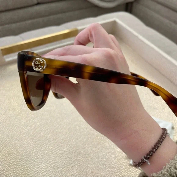 Gucci Tortoise Sunglasses